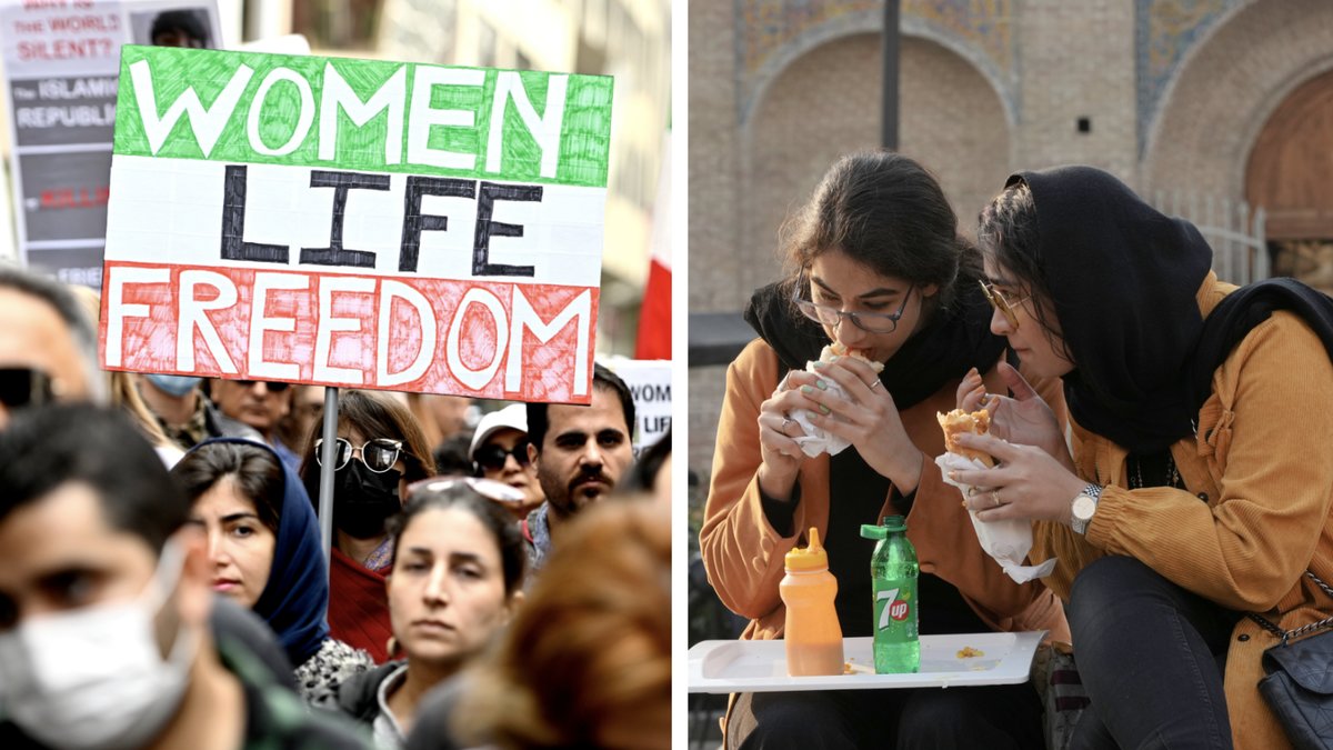 Kameror ska hitta slöjlösa kvinnor i Iran – få ett sms med en varnande text